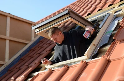 Pose de fenêtres de toit Velux au Quesne